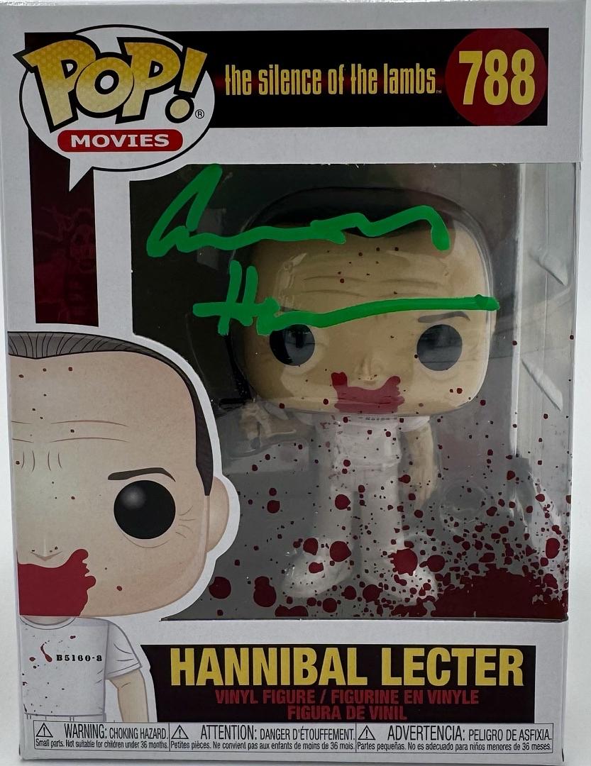 Anthony Hopkins Signed Funko Pop #788 Hannibal Lecter (Silence Of The Lambs) - Beckett COA